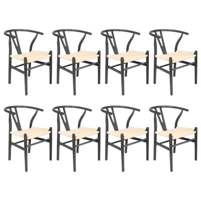 Nicholas Winter Scandi Danish Style Solid Wood Dining Chairs