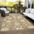 Machine Washable Indoor/Outdoor Cicel ACN1150 Paprika-100248036