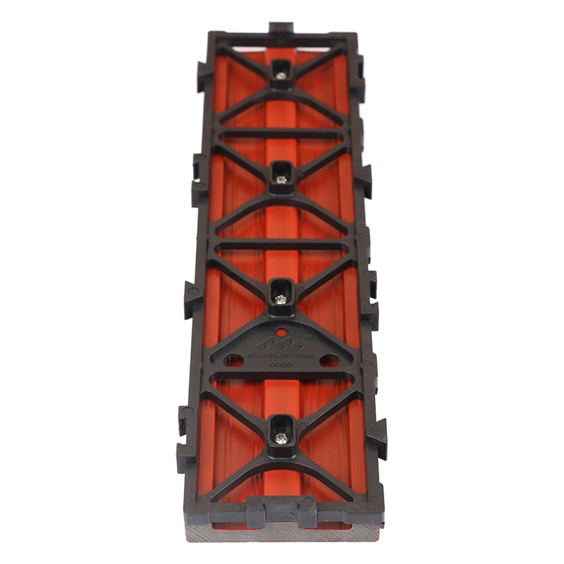 Carreau de terrasse à lattes simple en composite suédois 12 po x 3 po UltraShield Naturale, Rouge suédois