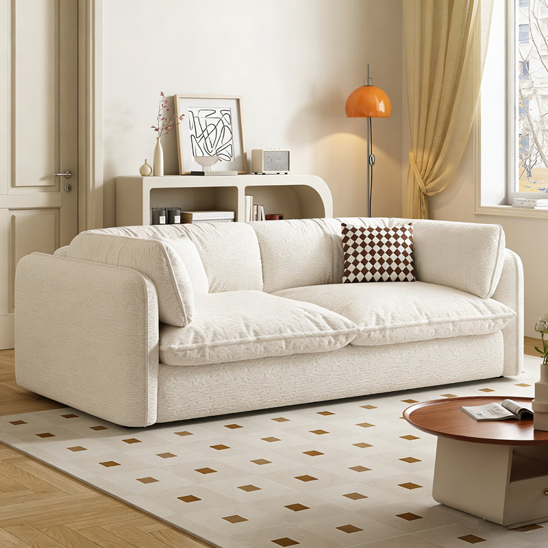 70.2" Convertible Sofa Bed With 3.9" Thick Mattress Space-saving Sleeper Sofa--Arrtle Furniture
