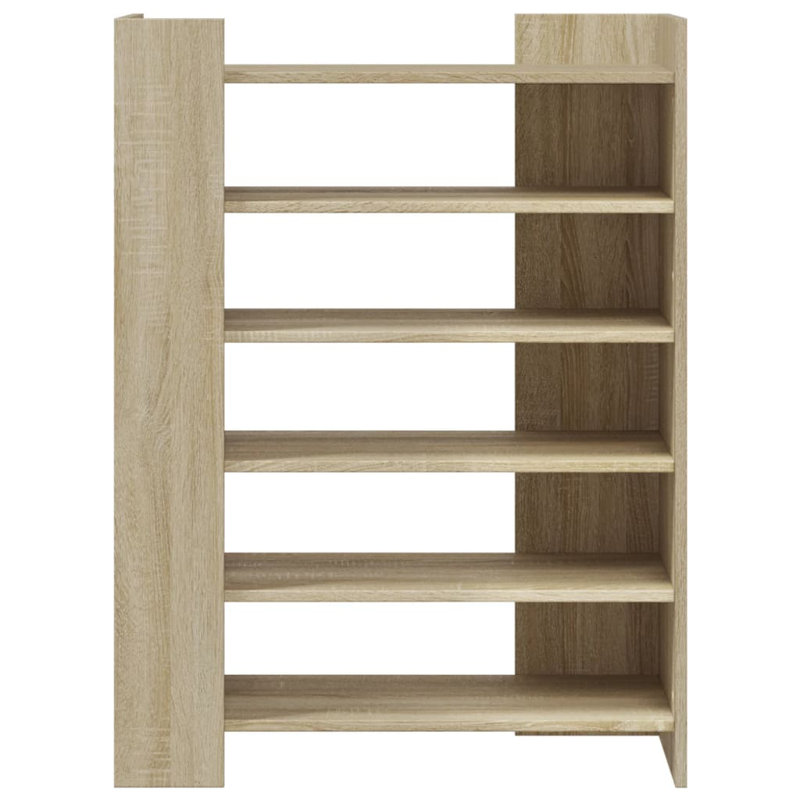 Shoe Cabinet 74.5X37.5X100 Cm Engineered Wood, Sonoma Oak