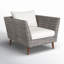 Chaise de patio avec coussins