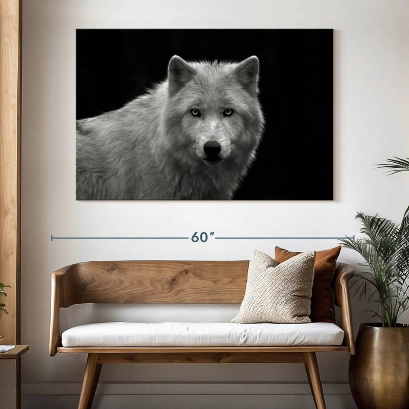 Brampt Phantom Wolf, 34'' H X 51'' W
