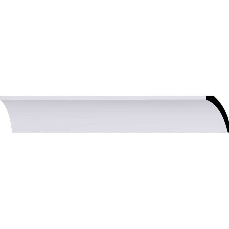 Moulure traditionnelle traditionnelle, L 94,5 po x H 2,4 po x P 2,6 po