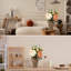 Arrangement de soie dans un vase