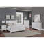 Ensemble de lit 1pc de style contemporain avec lit-bateau et tête de lit
