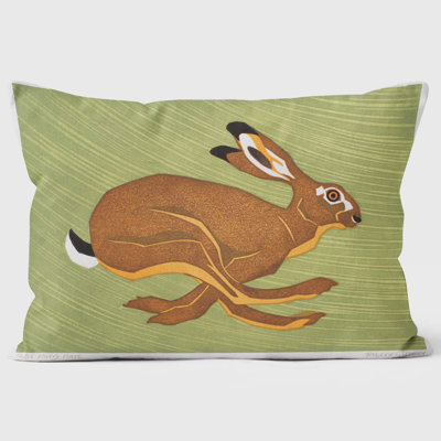 Hurry Hare - Robert Gillmor Cushion