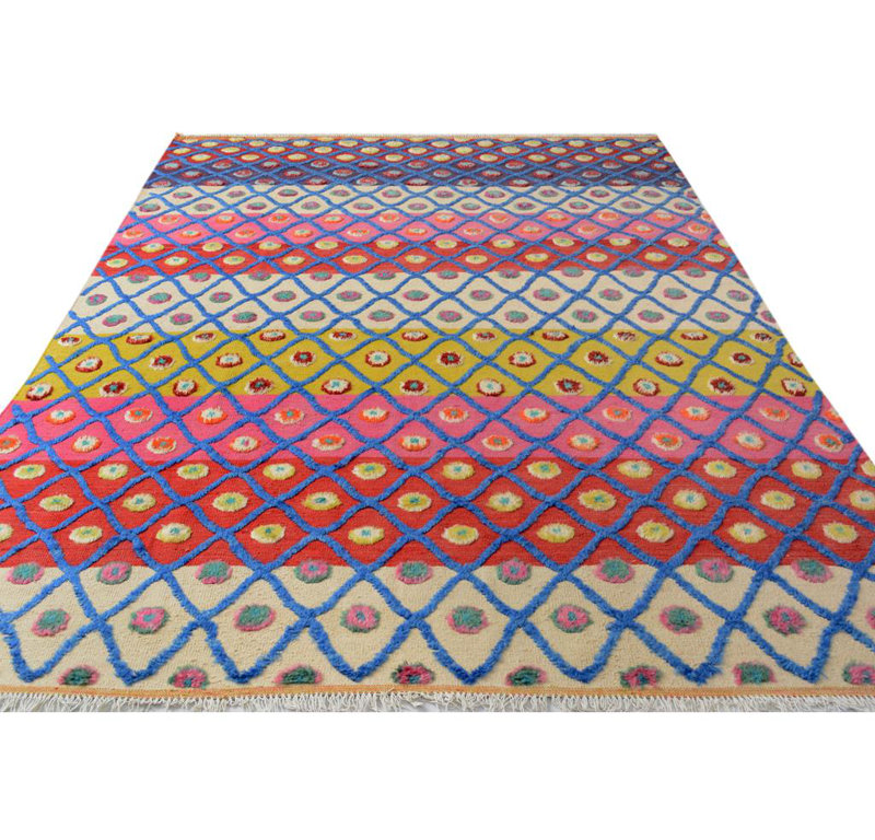 Sinclair Wool Geometric Rug