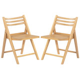 JACIE WOOD SEAT FOLDING CHAIR