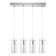 Cassandra Light chrome Bubble crystal glass  4 LED  pendant light dimmable