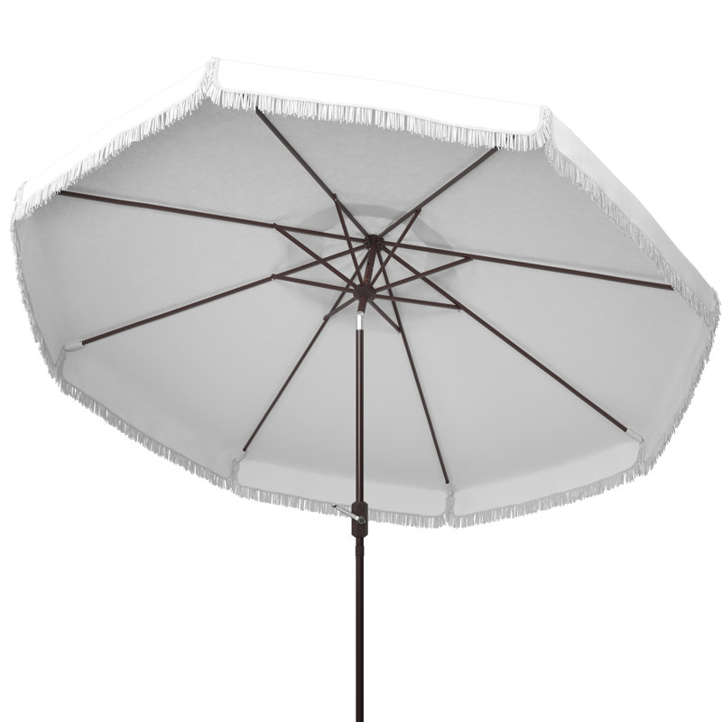 Parasol de plage 11 pi Darya, Blanc