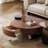 Modern creative storage coffee table set