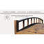 Pont de jardin artisanal en bois japonais-14662215