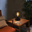 Karnes 1-Light Black Metal Table Lamp
