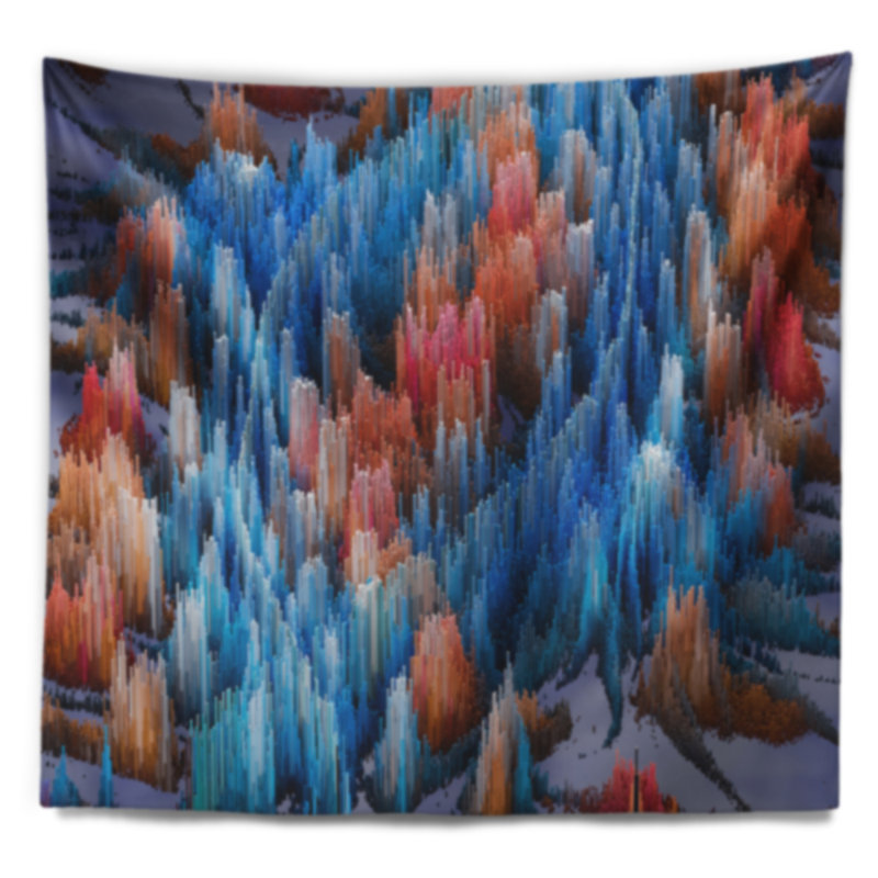 Polyester Tapestry, 68" H x 80" W