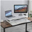 Bureau de 32 pouces avec hauteur réglable, double moniteur et poste de travail pour ordinateur portable, avec large plateau pour clavier-1808728790