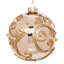 Gold Scroll Ball Ornament, 5 Inches
