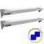 2 Piece Metal Bracket Shelf