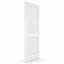 28 po. X 80 po. Plaque de bois blanche minimaliste moderne seulement avec surface apprêtée personnalisable