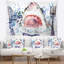 Tapisserie d'illustration de requin affamé Animal-28483723