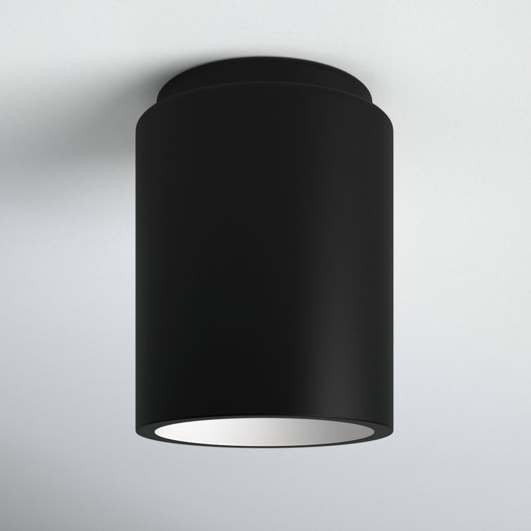 Sumatra Single Light Ceramic Flush Mount