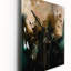 Horloge murale noire surdimensionnée Chaos III-540022519