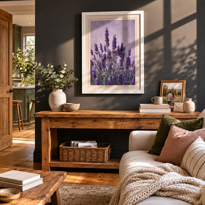 Lavender Study Botanical - Print