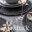 over&back Hand-Shaped Glass Napkin Rings - Decorative Dining Table Decor-102477718