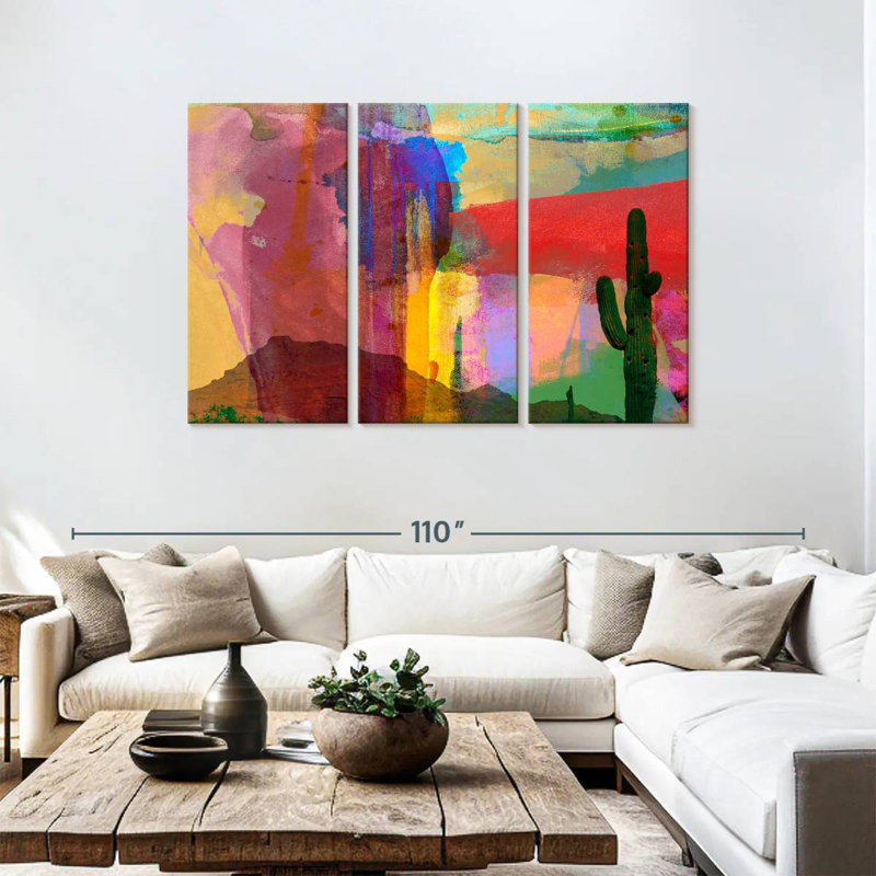 Harnek Mesa Abstract, 48" H x 74" W