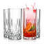 Highball Glass - Drinking Glasses - Set of 4 -13 oz, Made in Europe