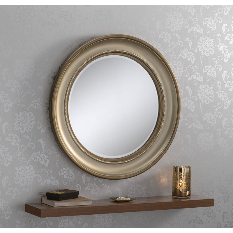 Lessard Flat Mirror, Bronze/Silver