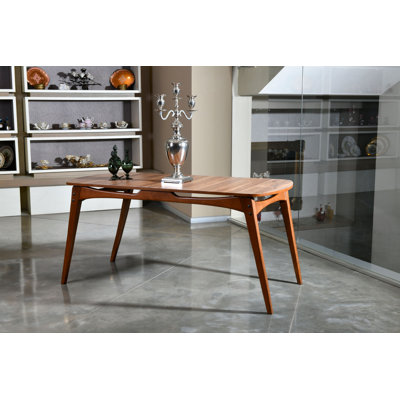 Ordingen Oval Solid Wood Dining Table