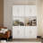 85" Kitchen Storage Cabinets （2PC）-120892748