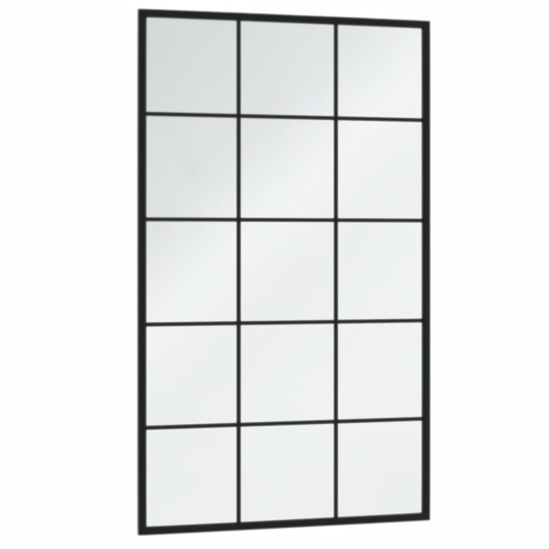 Nanton Metal Wall Mirror, 100cm H x 60cm W