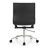 Modern Office Desk Chair | PU Leather Ribbed Back | Adjustable Height-755031124-676747395