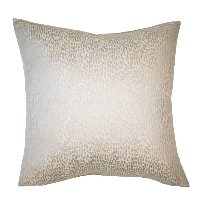 Feather Reversible Throw Pillow, 22" x 22"