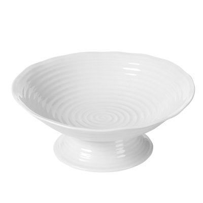 Portmeirion Sophie Conran Comport à pieds blancs 9 po blanc