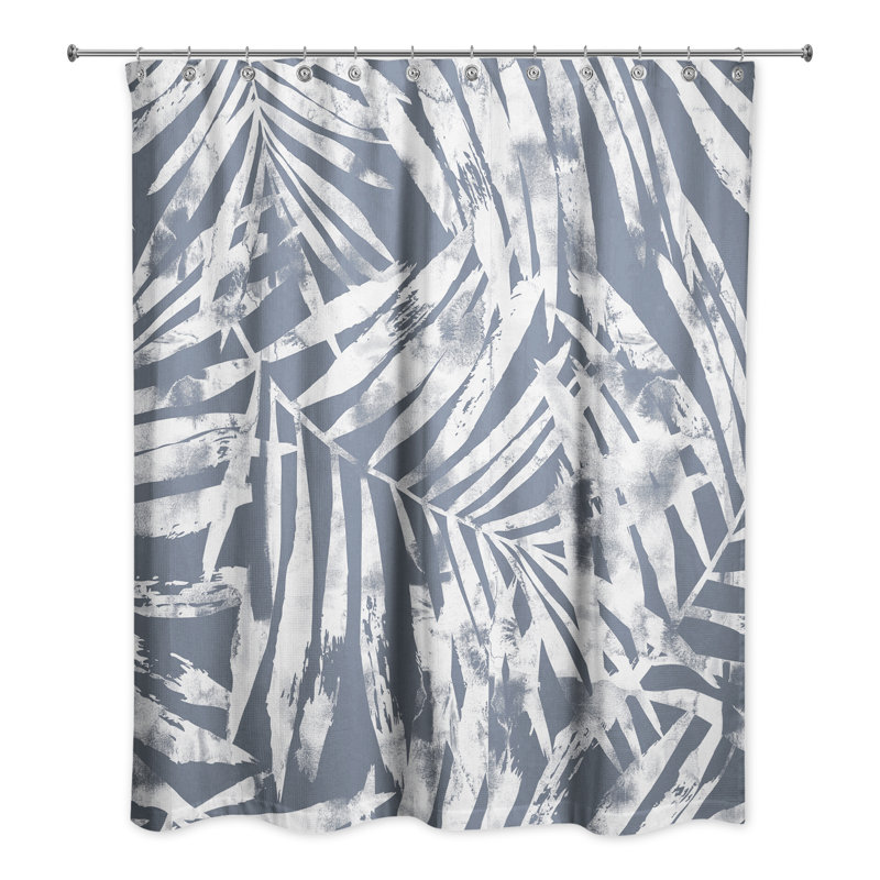 Rideau de douche Rumen, Bleu