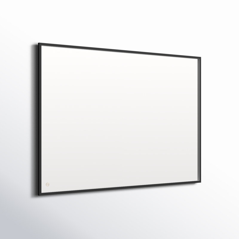 Piche Aluminium Mirror, Black, 42" x 60"