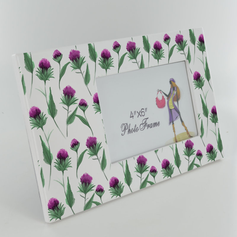 Kana Purple Ceramic Matte Picture Frame