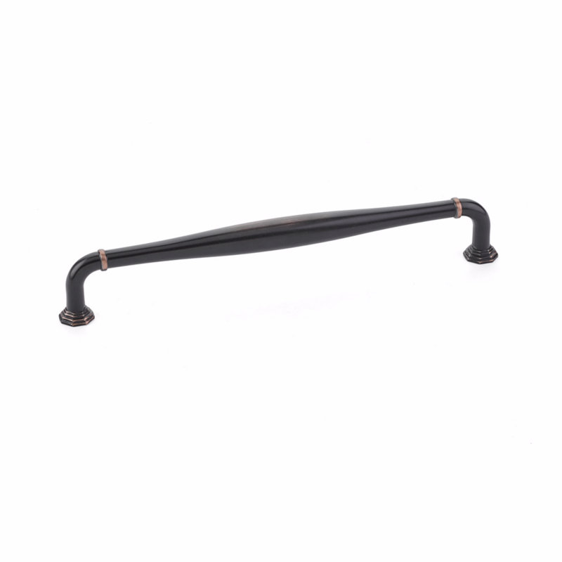 Emtek Blythe Cabinet Pull 6" cc, Oil Rubbed Bronze, 8"