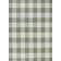 Outdoor Modern Boho Dark Moss Checkered Rug