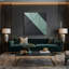 Minimalisme 46, art mural sur toile grise-1113836275