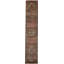 Hand-Knotted High-Quality Red and Red Runner