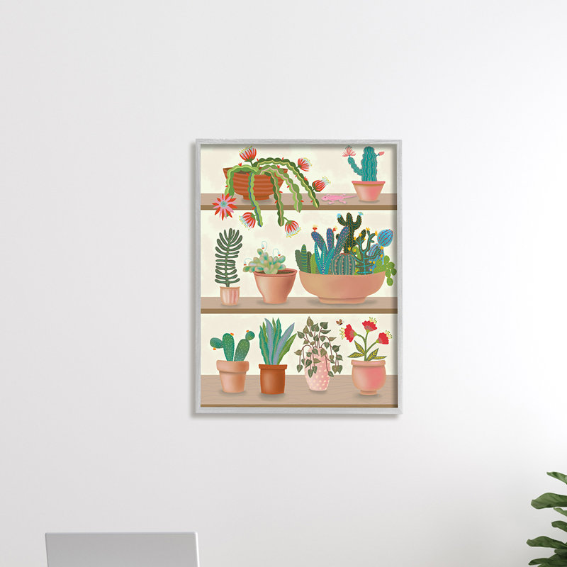 Succulent moderne chic - impression, Estampe numérique Farmhouse, H 30 po x l 24 po