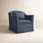 Mcgee Modern Farmhouse Slipcovered Swivel Armchair-1500002948