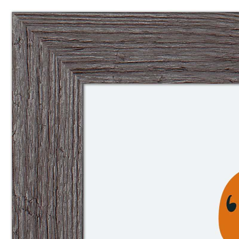«Dino Be Brave», art encadré, H 20 po x l 16 po x P 0,75 po, Cadre gris