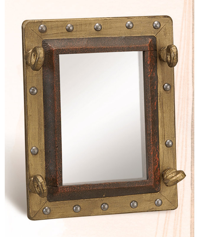 Manwe Metal Flat Wall Mirror