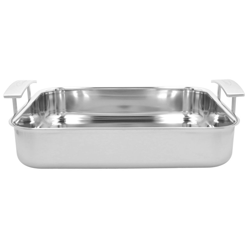 Demeyere 14.88 in. Non-Stick Stainless Steel Roasting Pan