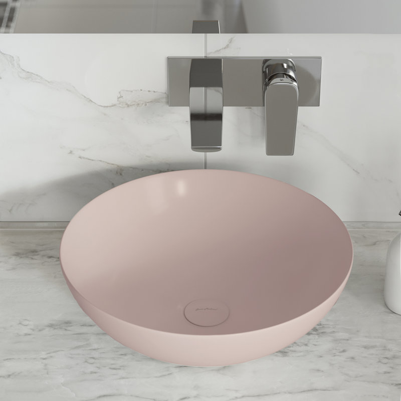 Classe 16 Ceramic Sink, Pink